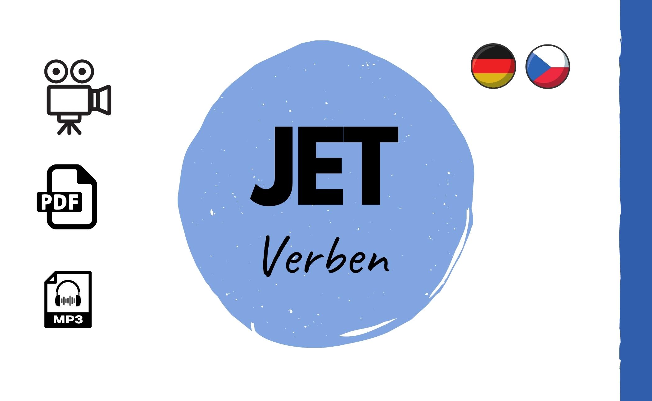 25 JET Verben üben